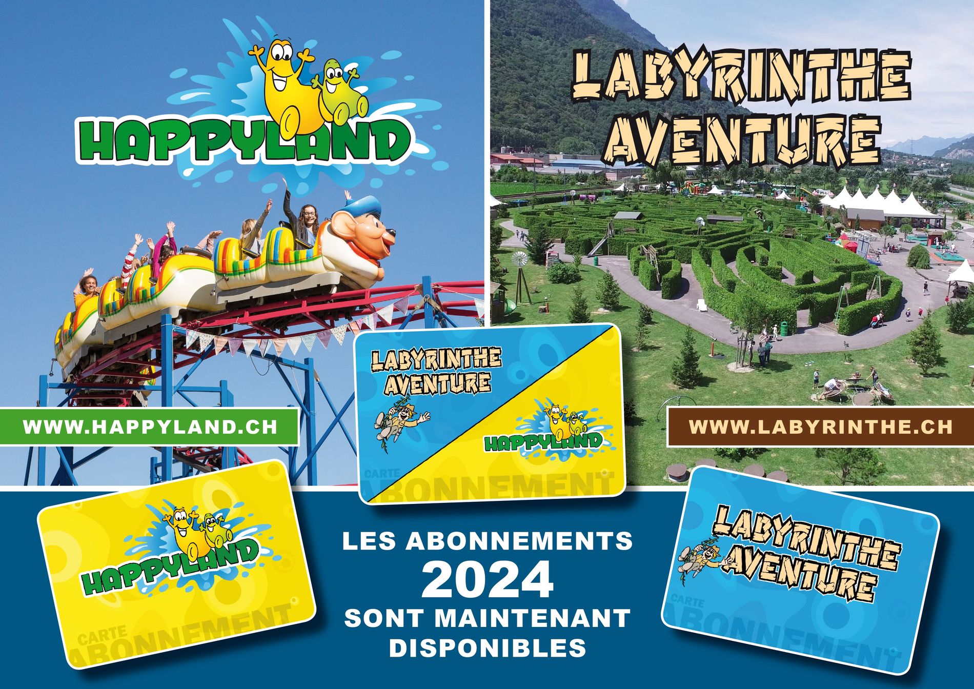 Labyrinthe Aventure - Plus grand labyrinthe de Suisse - 2023